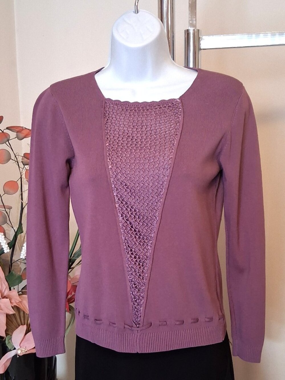 Dense Knit Cardigan Sweater - Soft Spring Fall Winter Layering Piece – Pink